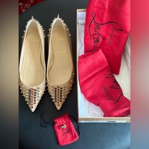 Christian Louboutin Goldoflat Flat Nappa